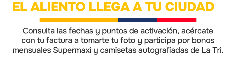 El aliento llega a tu ciudad